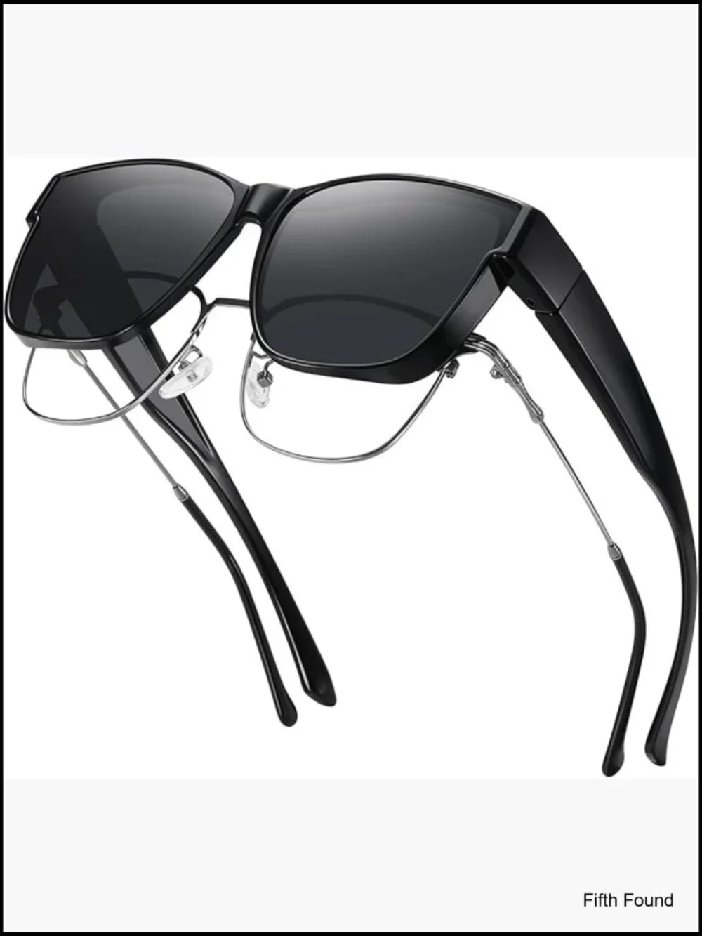 Polarized Fit Over Sunglasses UV400 Oversized Square Unisex